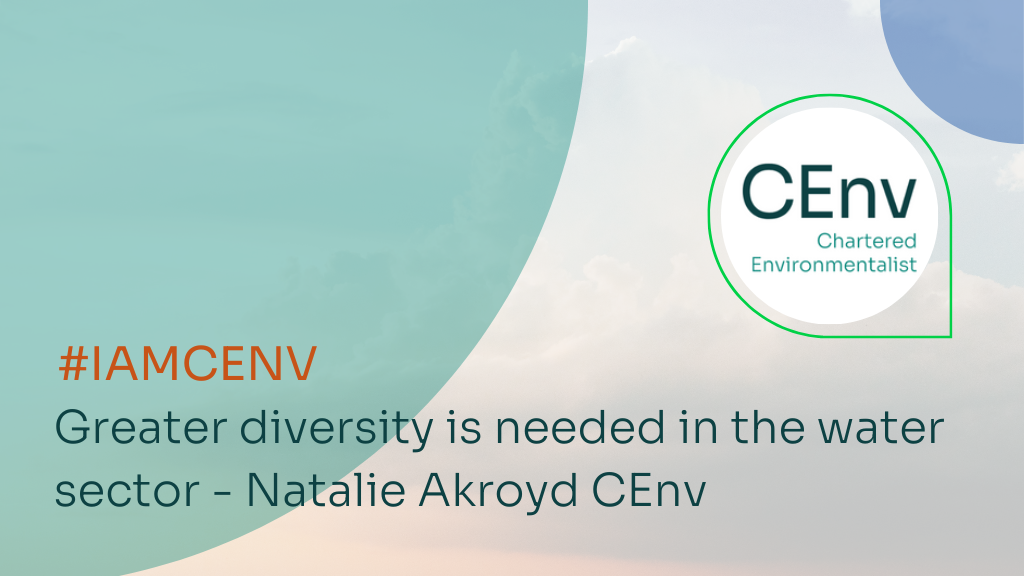 diversity in the water sector by Natalie Akroyd CEnv