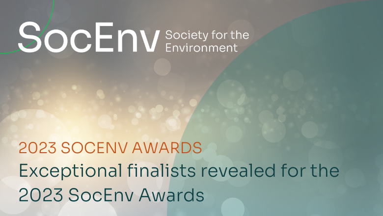 exceptional finalists revealed SocEnvAwards