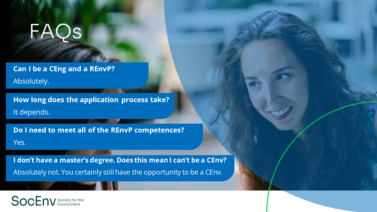 REnvp FAQ slide